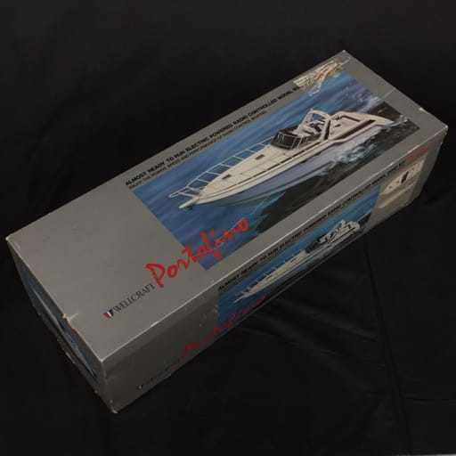 ACOMS WELLCRAFT Portofino ポルトフィーノRC モデル ボート キット 未組立品 AE-401 ホビー 保存箱付き