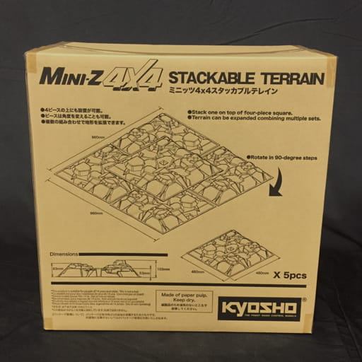 京商 ミニッツ 4×4 スタッカブルテレイン 5pcs 岩場地形 ラジコンパーツ 未開封品 KYOSYO