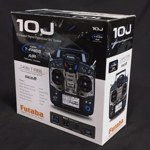 フタバ T10J プロポ 10ch-2.4GHz T-FHSS AIR 取説 外箱付 FUTABA RC関連機器